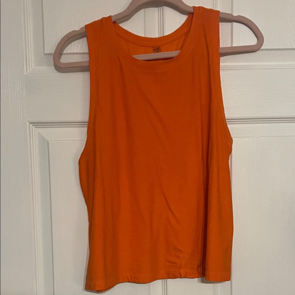 Beyond Yoga Bright Orange Women's Tank Top